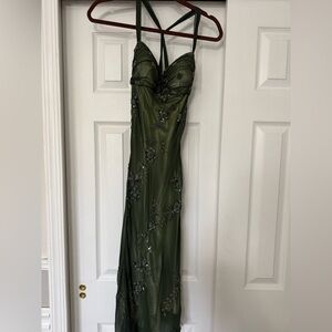 Scala Dark Green Dress